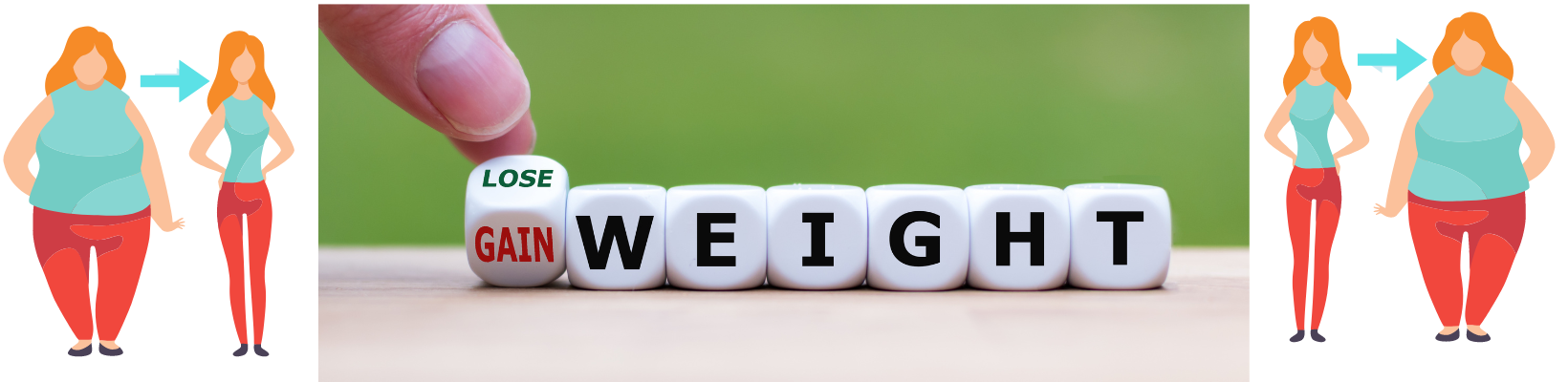 How do we gain or lose weight.